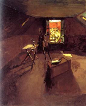 Henri Emile Benoit Matisse : studio under the eaves
